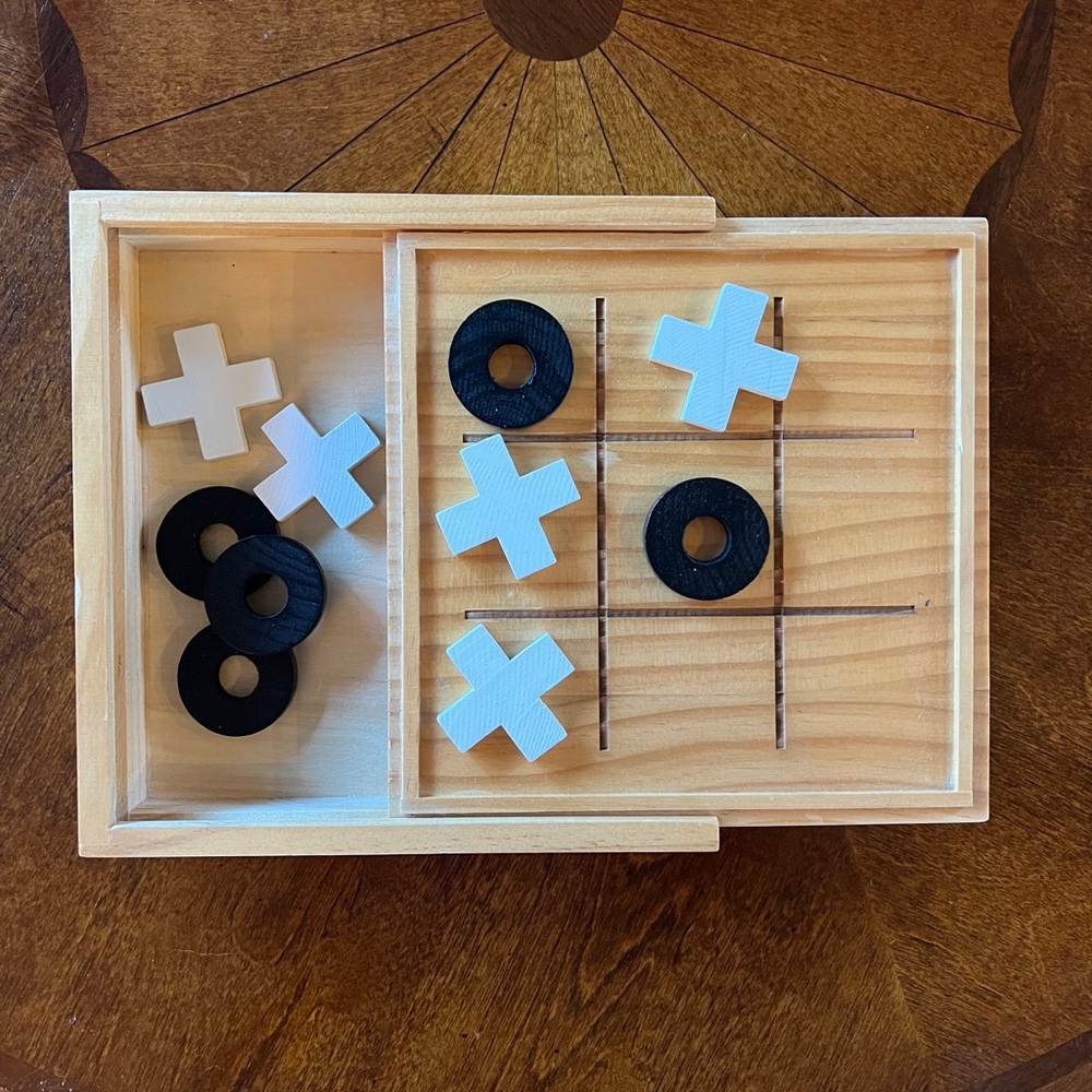 Wooden Tic Tac Toe Game Set - Hearth and Hand by Magnolia